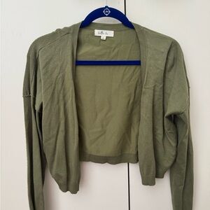 Better Be Sage Green Women's Cardigan
